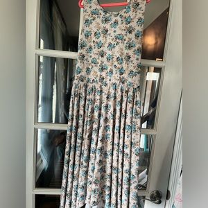 Dot dot smile floral tank dress 11